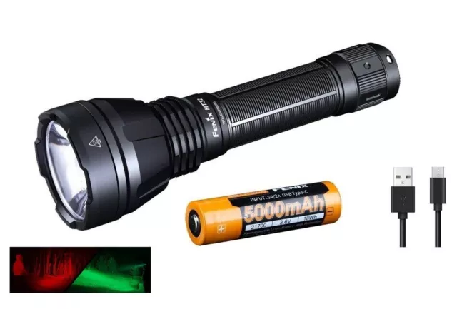 New Fenix HT32 USB Charge 2500 Lumens LED Flashlight Torch