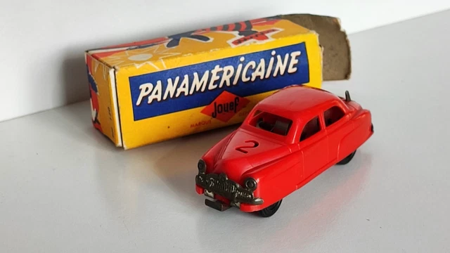 Jouef - Rare Panaméricaine En Boite - Voiture Miniature Mécanique État++ Jouet