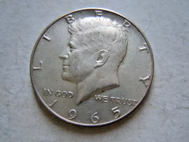 Usa Moneta Mezzo Dollaro Kennedy 1965 In Argento 400