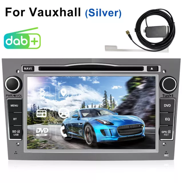 DAB+ 7"Radio For Vauxhall Corsa C/D Zafira Astra H Car Stereo GPS Sat Nav DVD BT