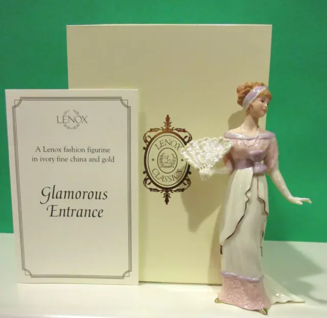 LENOX GLAMOROUS ENTRANCE Fashion Figurine NEW in BOX with COA