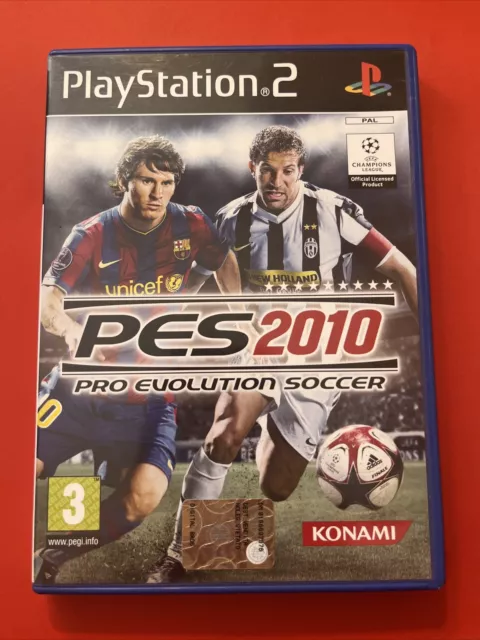 Pro Evolution Soccer 2010 Pes 10 Ps2 Gioco Calcio PlayStation 2 Completo Ita