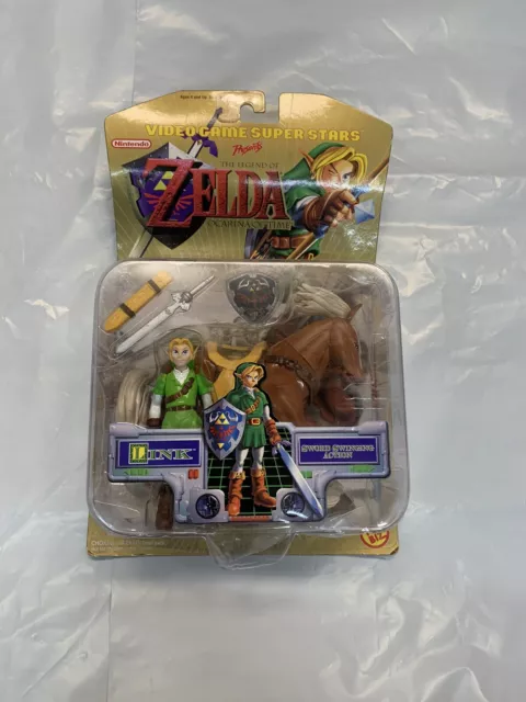 Legend Of Zelda Ocarina of Time Link Figure Nintendo Power 2002