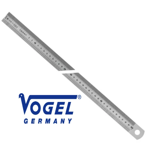 Riga In Acciaio Inox Silverline 600 Mm - Doppia Scala Metrica/Imperiale - Foto 9