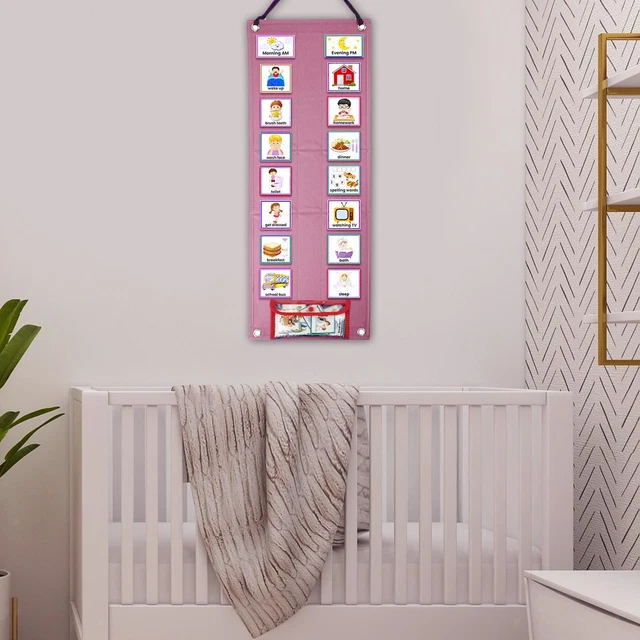 CALENDRIER VISUEL POUR enfants, cartes de Routine pour enfants, cadeaux ...