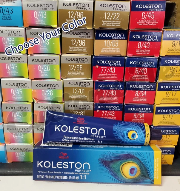 WELLA KOLESTON PERFECT Professional Creme Hair Color 2.0 oz / 57g