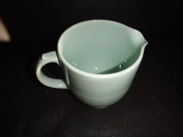 Vintage Woods Ware Green Milk / Custard Jug - Beryl