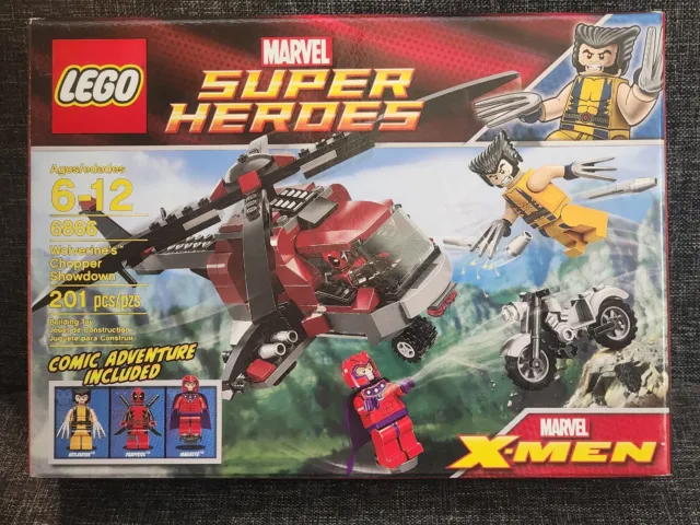 LEGO Marvel Super Heroes: Wolverine's Chopper Showdown Lego 6866 B001