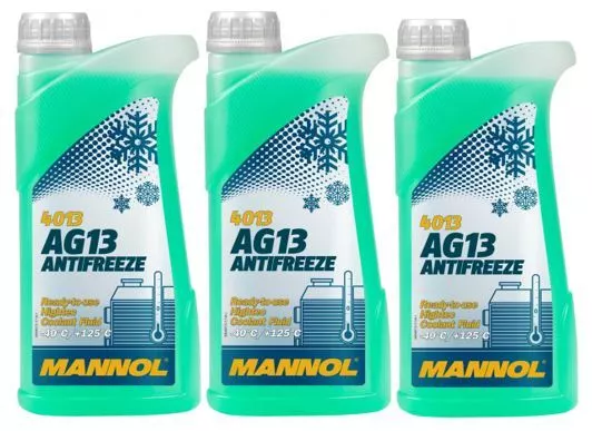 3 x 1 Liter MN Antifrreeze AG13 (-40) Hightec