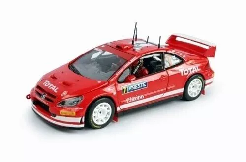 1/43 Vitesse 43034 Peugeot 307 WRC 2005 Finnland Rallye #7 Gronholm & Rautainen