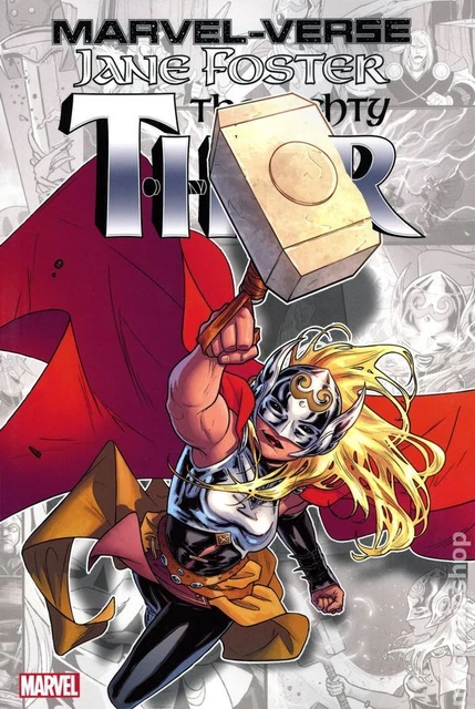 Marvel-Verse Jane Foster The Mighty Thor TPB #1-1ST NM 2022 Stock Image