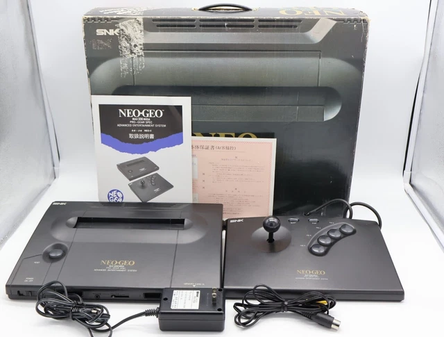 Certificat Officiel SNK Pour Console Neo Geo AES – Import Japon