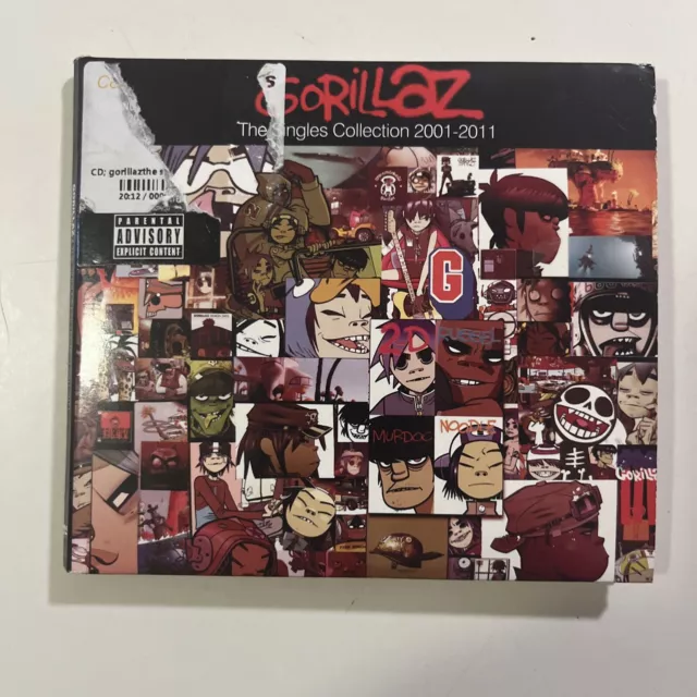 Gorillaz ‎– The Singles Collection CD/DVD Digipak