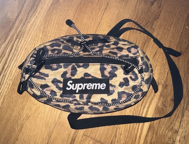 Leopard fanny pack supreme shop