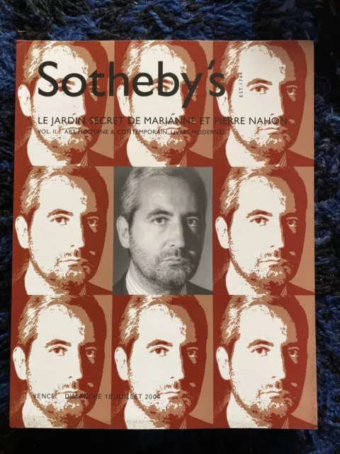 Sotheby’s Auction Catalogue Modern Art July 2004 Venice