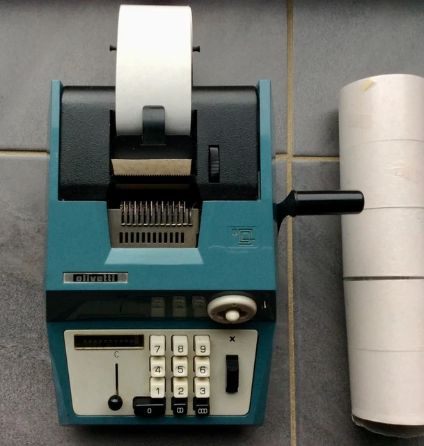 Calculadora Mecânica Olivetti Summa Prima 20 Anos 1950 | Mercado Livre
