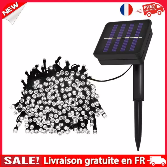 Guirlande lumineuse LED étanche pour décoration de jardin solaire d'intérieur (1