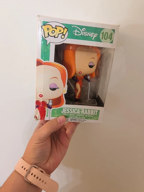 FUNKO POP ! Disney - JESSICA RABBIT #104 RETRAITÉ/RARE avec Protecteur ...