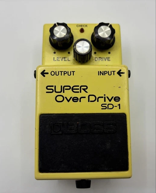 BOSS SUPER Over Drive SD-1 1982年製 BOSS - SD-1 | SUPER OverDrive