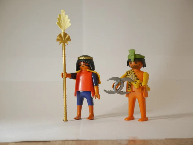 Figurine Playmobil Guerrier Perse - Série Antiquité (Romains, Grecs, Égyptiens) - Réf. 70949 - Occasion, état Correct
