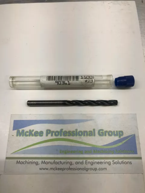 Garr Tool 3 Flute Solid Carbide .154" Diameter Drill - #23 1100H G01488001