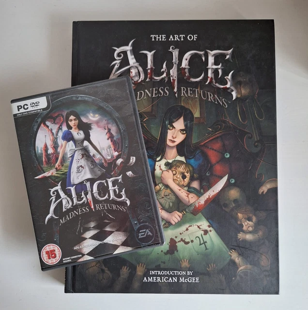 THE ART OF Alice Madness Returns libro tapa dura Dark Horse usado