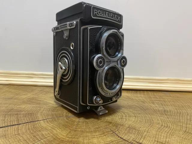 Appareil photo rolleiflex B carl zeiss 3,5 75 TESSAR 1709552 Bel État