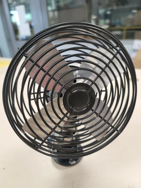 Bus Spec 12V DC Dash Fan Truck CAR RV semi Defrost Fan 2 speed WORKS great