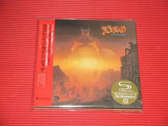 4Bt Dio  Last In Line Deluxe Expanded Edition  Japan Mini Lp 2 Shm Cd Set