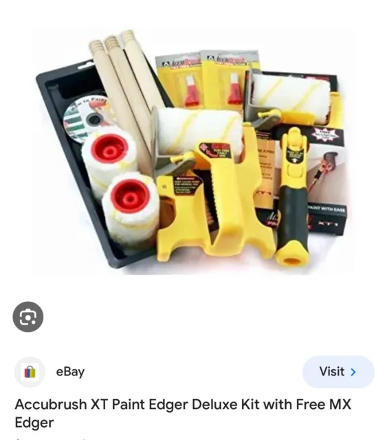 Accubrush XT Paint Edger Deluxe Kit with Free MX Edger