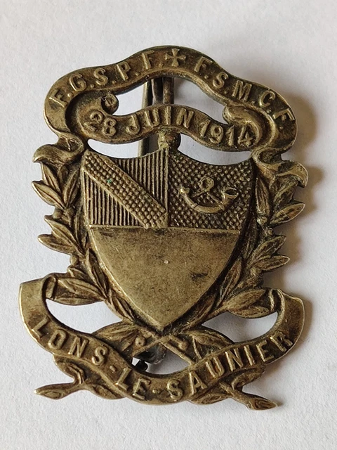 Ancienne Broche En Argent