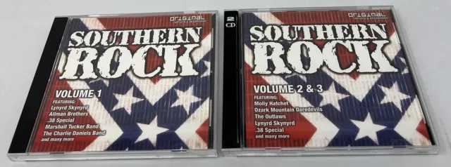 Southern Rock Vol 1-3 Music CD, 1970’s Music, The Outlaws, .38 Special, Etc
