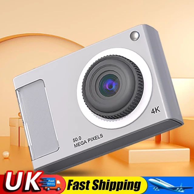 Click Point Camera CCD CAMERA HD 1080P 48MP Dual Lens Digital Point and Shoot Camera ...