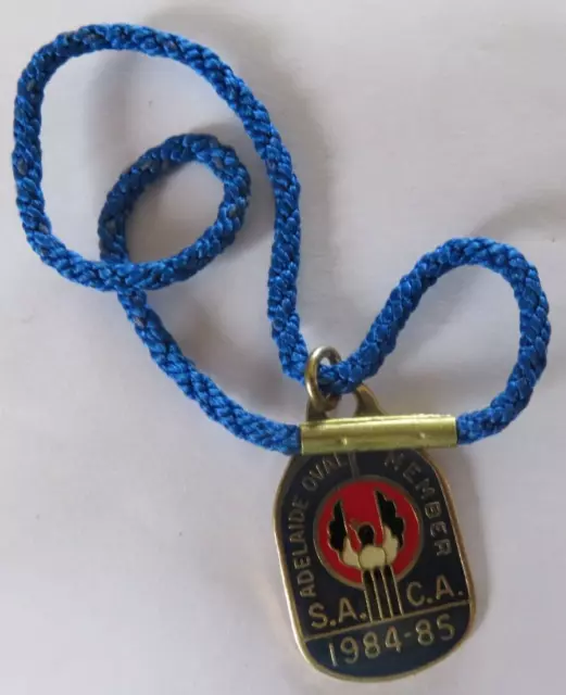 1984/85 SACA Adelaide Oval Members Medallion #5178