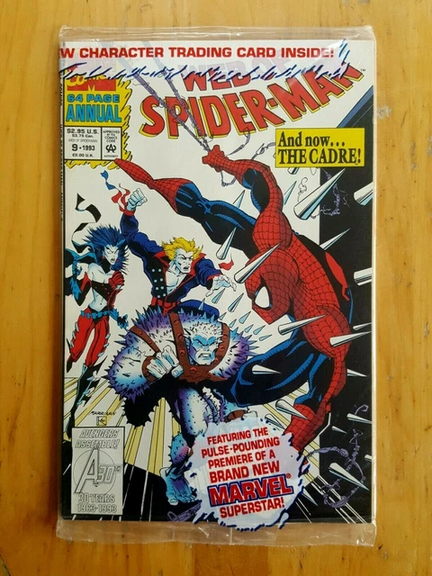 Web of Spider-Man Annual #9 (1993, Marvel Comics) 9.4 Near Mint, sealed