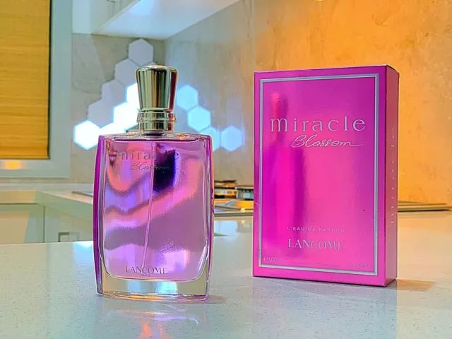 ༺ Lancome Miracle Blossom Eau De Parfum Spray 100ml Womens Perfume 100%Genuine ༻ 2