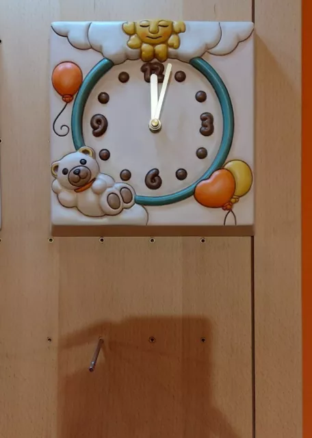 Orologio da parete Thun tema Teddy nuovo + scatola - Collezionismo In  vendita a Perugia