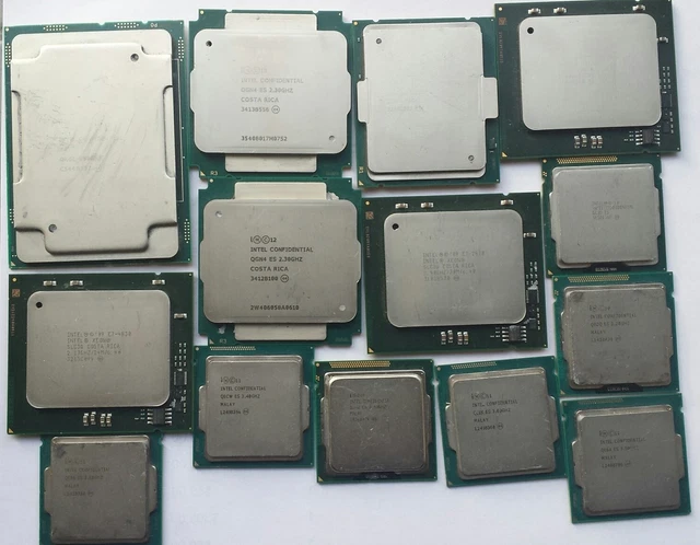 LOT OF INTEL Xeon and Xeon Confidential ES Processors $99.00