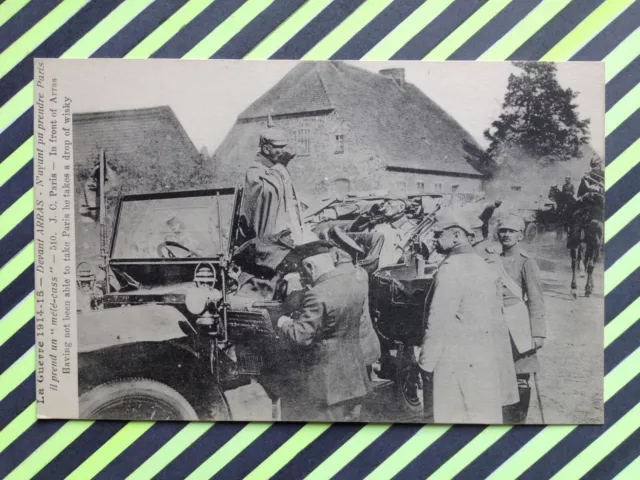 cpa RAS in 1915 MILITARY AUTOMOBILE WAR Military War GERMAN Mix-Cass