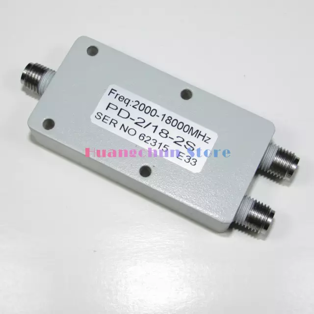 1PC PD-2/18-2S 2-18GHz 20W SMA RF microwave one to two broadband power divider