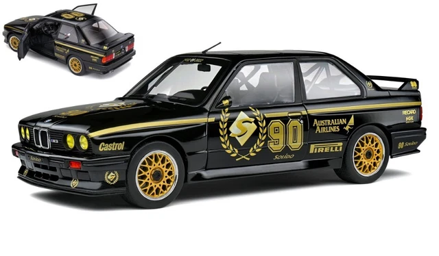 Miniature voiture auto 1:18 solido BMW E30 M3 solido diecast Modélisme Static