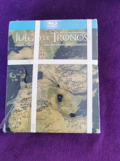 Juego De Tronos Temporadas 1 2 3 Precintada Sealed Bluray Game Of Thrones