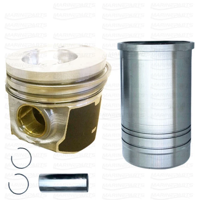 SHIP ENGINE PISTON Diesel Cylinder Liner Kit MerCruiser 4.2L 2.8L