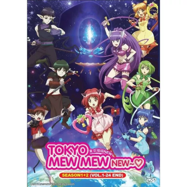 DVD ANIME TOKYO Mew Mew New ~ Season 1+2 (1-24 End) English Subtitle, All  Region $50.44 - PicClick AU