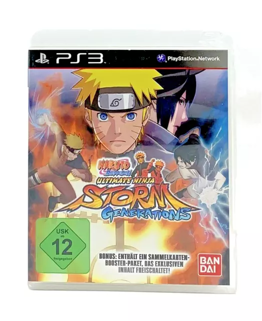 Naruto Shippuden Ultimate Ninja Storm Generations Sony Playstation 3 PS3