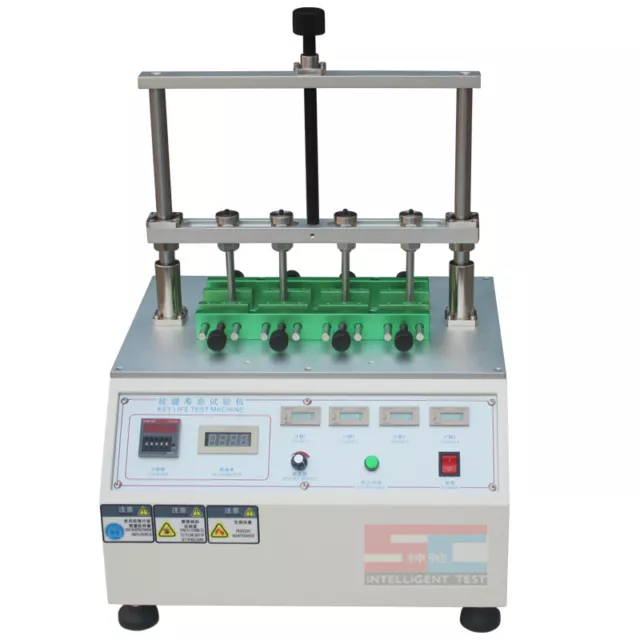 Tester di durata chiave switch 4 stazioni tester tastiera computer pulsante telefono cellulare