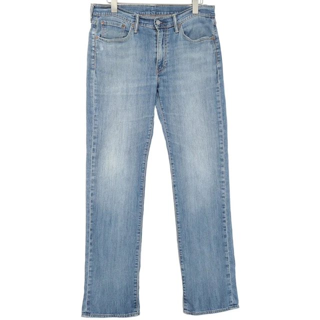 Jean Levi's 514 Slim Droit - Garçon Taille 14 - 25 X 27 - Bleu Délavé