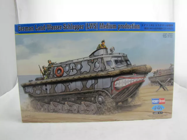 HobbyBoss 82433 German Land-Wasser-Schlepper LWS Medium production - 1:35