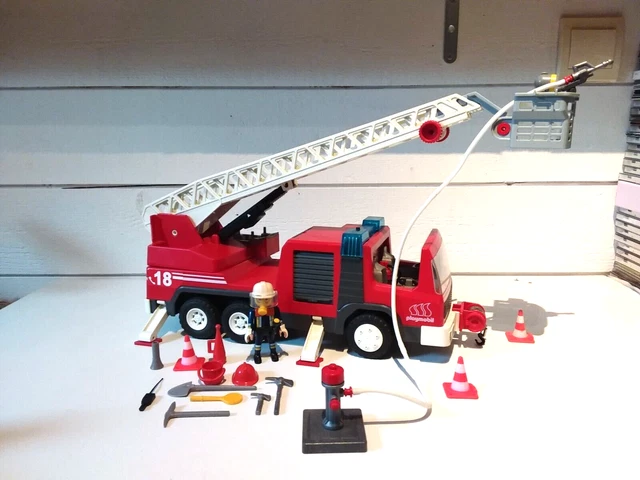 Pièce Playmobil 31043 Stabilisateur Et Support Camion Pompier Grue - Vintage, Occasion, Pour Collection
