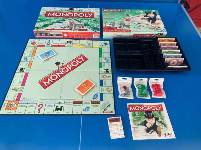 Juego De Empresa Monopoly Estándar Edition Fr Hasbro Como Nuevo Completo N°101